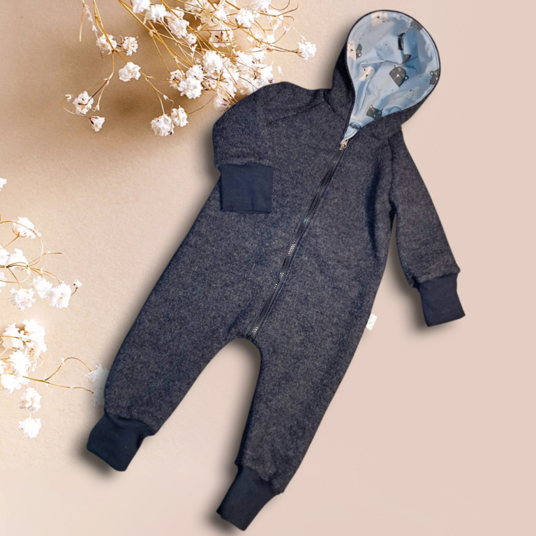 Walkoverall komplett mit Jersey gefüttert