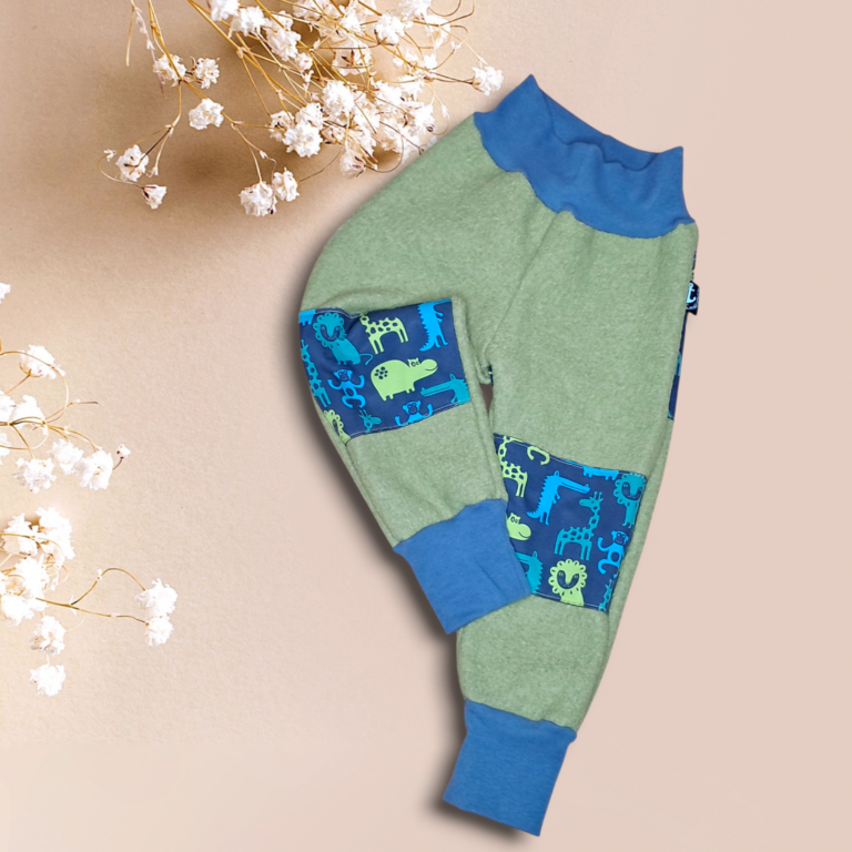 Outdoorhose Wollwalk mit Softshell-Patches